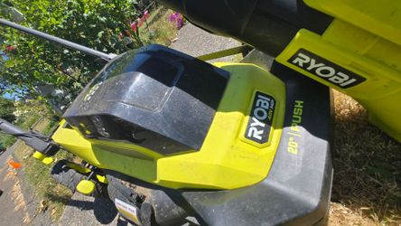 Ryobi 40v cordless mower   mower alone