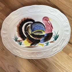 Turkey Platter - Vintage