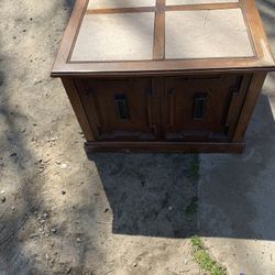 Cabinet Only Has One Crack But Works Fine And Only Asking For 5 Dollars