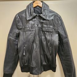 Zara Mens Leather Jacket