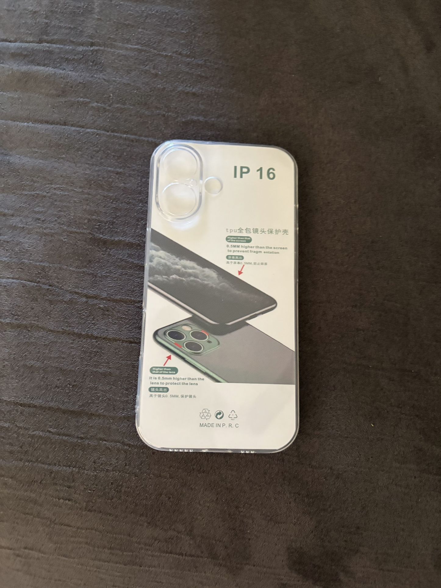 iPhone 16 Clear Thin Phone Case