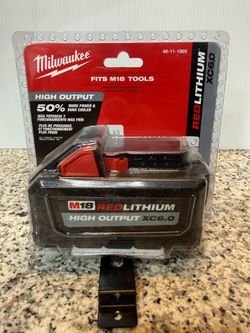 Milwaukee M18 RedLithium High Output XC6.0 Battery