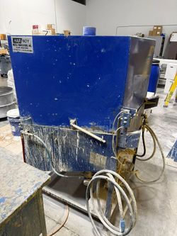 Pneumatic Pot Scrubber System