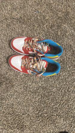 LeBron Fruity Pebble Dunks