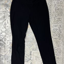 Eileen Fisher Pull On Black Pants Women’s Size S 