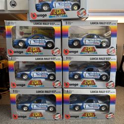 Lancia Rally 037 Die Cast cars 