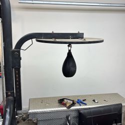 Speed Bag And Punching Bag Stand 