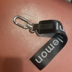 Lululemon Never Lost Keychain