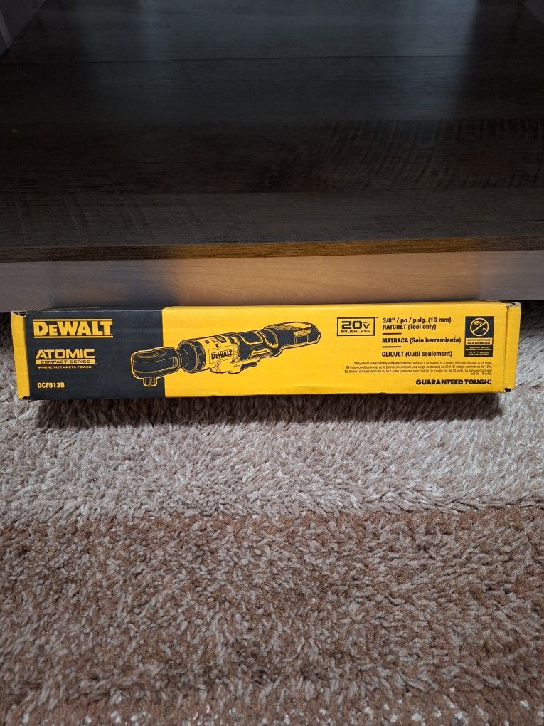 Dewalt 20v 3/8" Ratchet TOOL ONLY