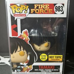 Funko Pop Fire Force Tamaki hot topic Exclusive For Sale  