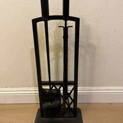 Modern Design Fireplace Tools Set (Read Description)