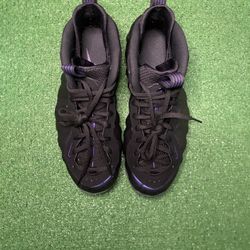 Nike Foamposite Eggplant Size 12 In Great Condition Clean No Shoe Box. 