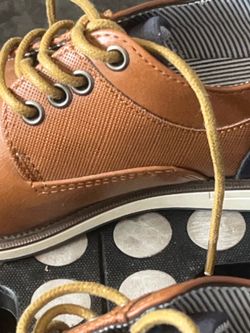 Brown Lace-Up Casual Shoes size 12