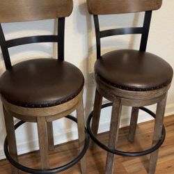 Wooden Bar Stools