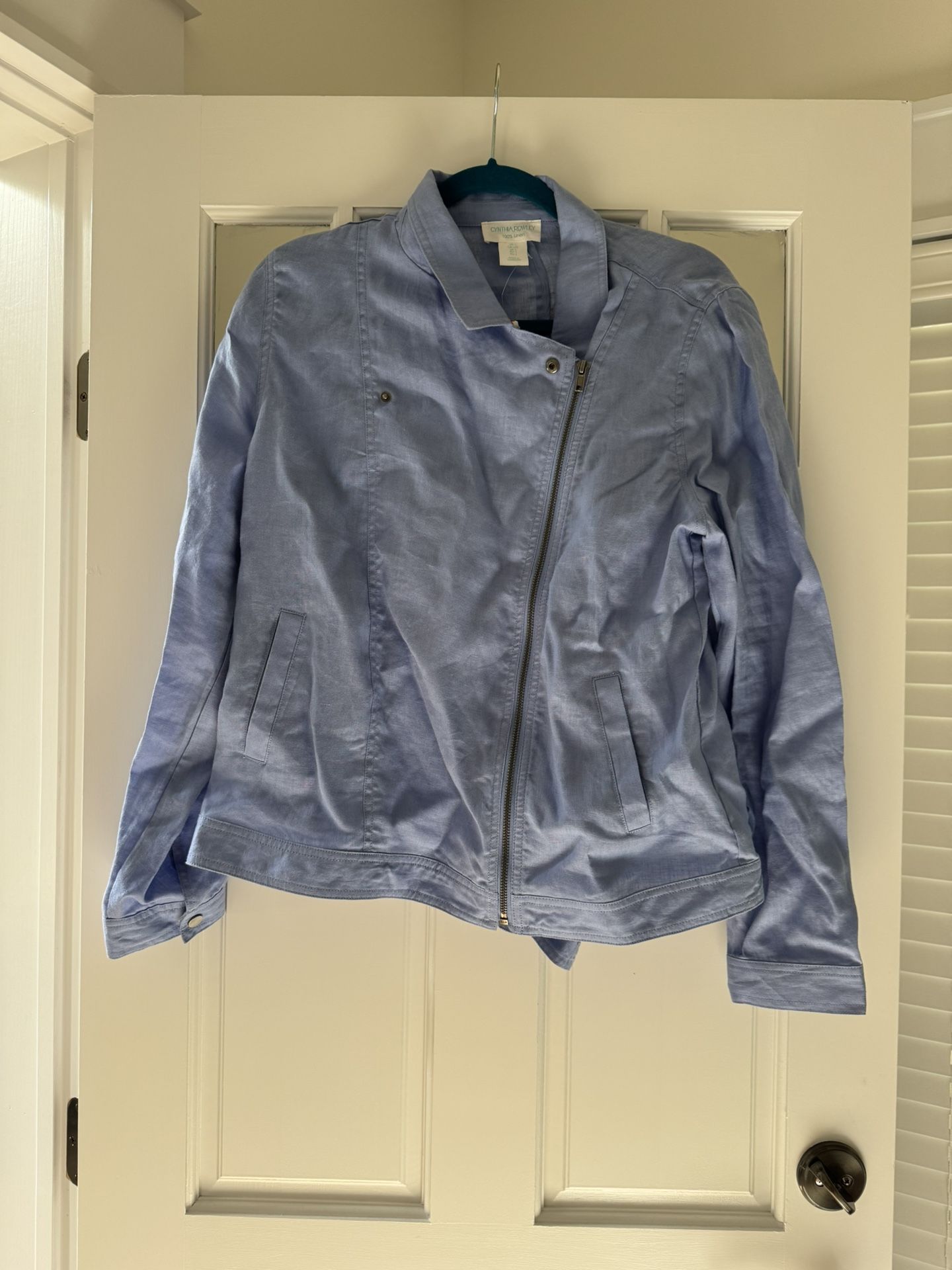 Cynthia Rowley Linen Jacket - LG - New With Tags