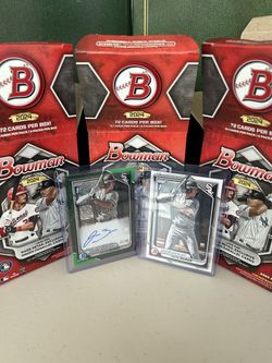 2024 Bowman Baseball Jacob Burke Autograph Card