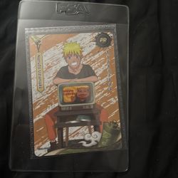 Kayou Exclusive NARUTO UZUMAKI PROMO CARD from PSA Magazine December 2025
