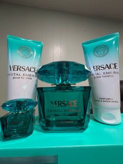 Versace Crystal Emerald Perfume Set