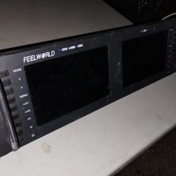 LCD Dual Screen Video Production Monitors