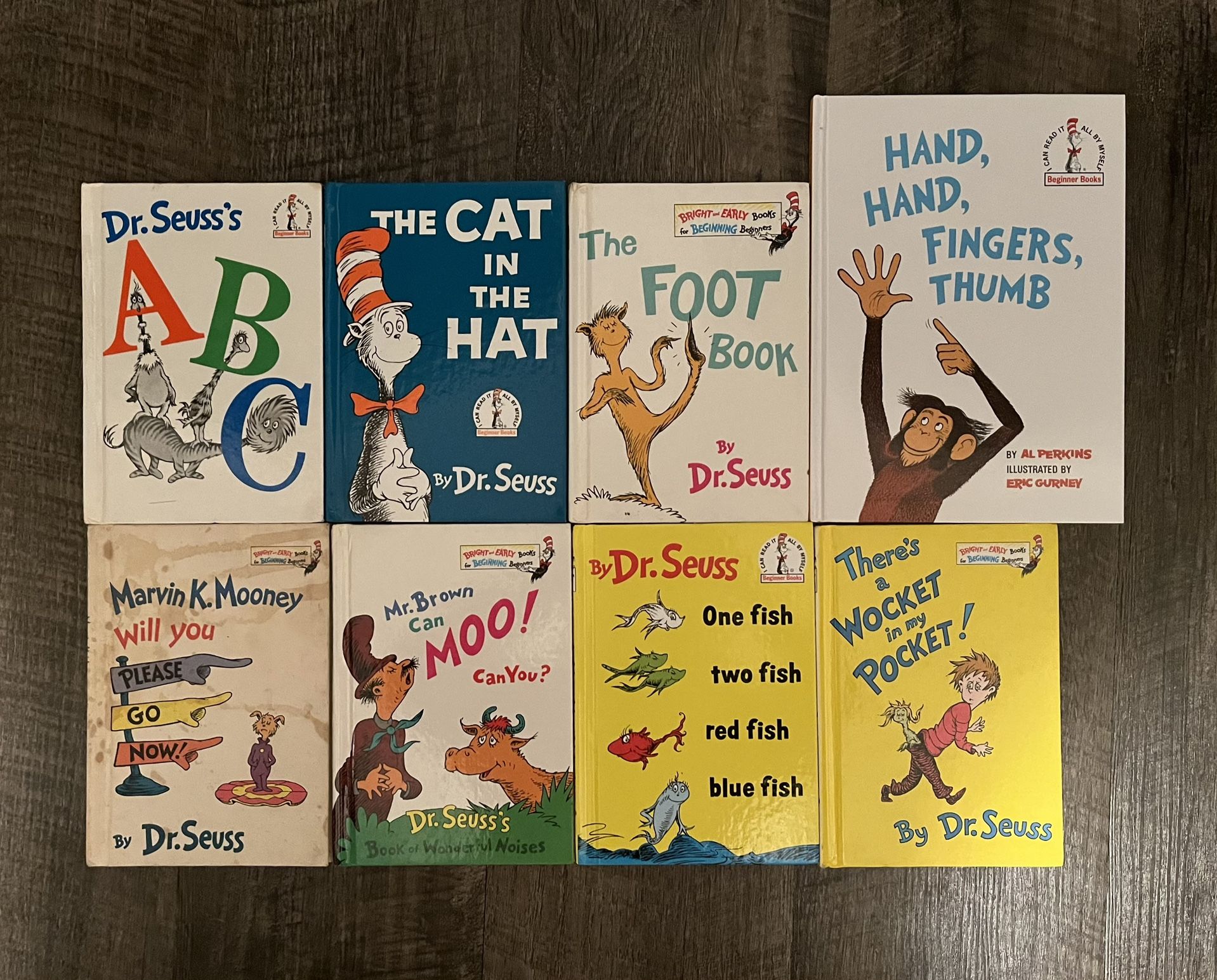 Dr. Seuss Books ~Lot 0f 8 Hardcover Books~