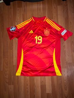 Spain Jersey (Lamine Yamal #19) Size L