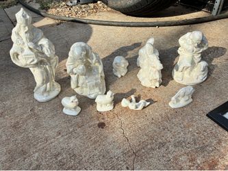 Some Christmas display items