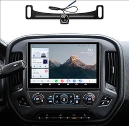 11.5" Car Radio Stereo for Chevy Silverado GMC Sierra 2014-2018
Wireless CarPlay & Android Auto, 2K Touchscreen, Android 13, Bluetooth 5.4, 5G WiFi, F