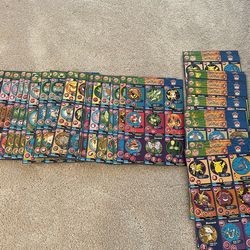 POKEMON 1ST MOVIE CARDS 1999 BURGER KING UNCUT SHEETS   $10 each