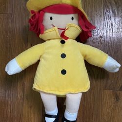 Madeline Plush Doll Yellow Dress Kohl's Cares Toy Kohls Plush 12"