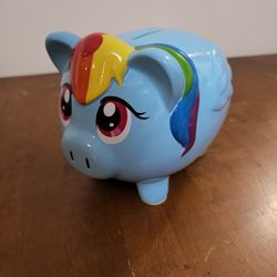 Rainbow Dash Piggy Bank