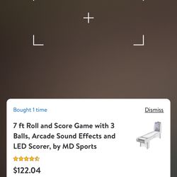New Skeeball Game/arcade