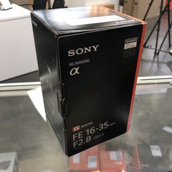 Sony FE 16-35mm GM II Lens Sony E Mount