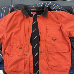 Vintage Orange Supreme Coat