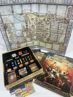 Dungeons & Dragons D&D - Lords of Waterdeep Board Game - 100% COMPLETE 