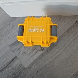Official Invicta Dive Watch Case Water Resistant with Padded Foam