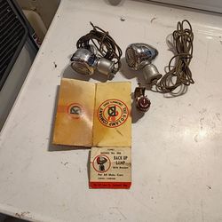 30s reverse lights set 6v light bulbs tested positive working correctly