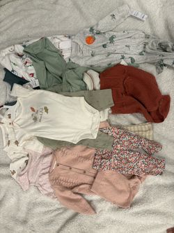 6-9 month girl clothes baby bundle