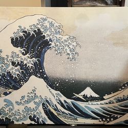 Hokusai, The Great Wave Canvas Art