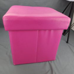 Pink Ottoman, Stool, Bench With Storage