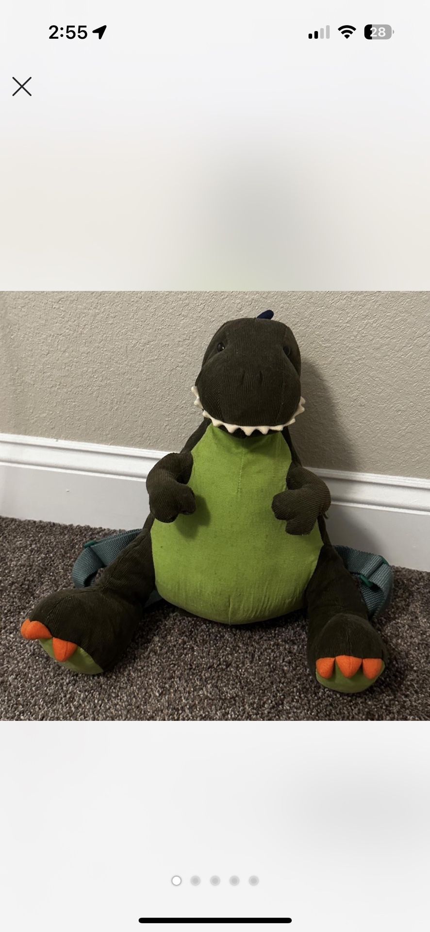 Dino Backpack