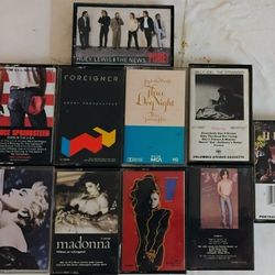 Vintage Cassette Lot 