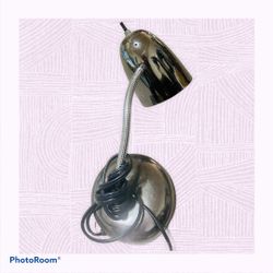 Desk Lamp Silver - Excellent Working Condition