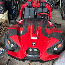 Battery powered kids car