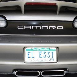 2002 Chevy Camaro SS CME And Valance And Slp Muffler 