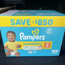 Pampers Swaddlers Size 2 Diapers