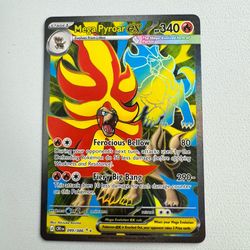 Mega Pyroar ex - 099/086 - ME04: Chaos Rising (CRI)