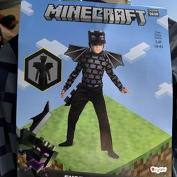 Boys Ender Dragon Minecraft Costume Size 4-6