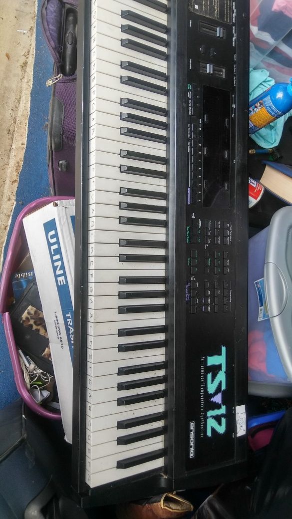 Ensoniq ts12 no floppies