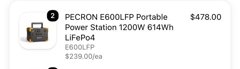 Back up generator