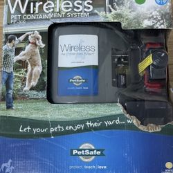 PetSafe Wireless Fence Pet Containment System PIF-300 New in Box + extra gift